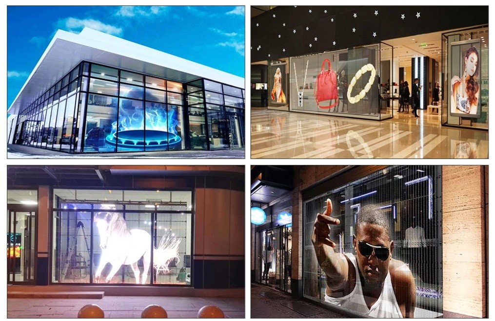 500x1000mm transparent led panel screen 500x1000mm transparent led panel screen